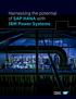 Harnessing the potential of SAP HANA with IBM Power Systems