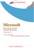 Microsoft. MS-101 EXAM Microsoft 365 Mobility and Security.   m/ Product: Demo File