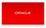 Oracle Database In-Memory What s New and What s Coming