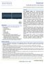 Datasheet. ECB-600 and ECx-400 Series. ECB-600 & ECx-400. Overview. Applications. Features & Benefits.