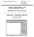 WELDSEQ Plus. Operation / Installation Manual. Weld Sequence PLC Terminal Program. Computer Weld Technology, Inc.