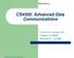 CS4500: Advanced Data Communications
