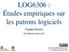 LOG6306 : Études empiriques sur les patrons logiciels