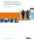 Electronic Access Control Catalogue. Field Devices