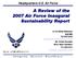 A Review of the 2007 Air Force Inaugural Sustainability Report