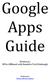Google Apps Guide. Written to: NPOs Affiliated with HandsOn Tech Pittsburgh. Written by: Franco Nicola Colaizzi
