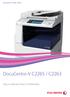 DocuCentre-V C2265 / C2263. DocuCentre-V C2265 / C2263. Easy to Operate, Easy to Collaborate