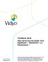 TECHNICAL NOTE Vidyo Server Security Update 18 for VidyoPortal, VidyoRouter, and VidyoGateway VIDYO
