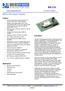 RN-174. WiFly GSX Super Module. Features. Description. Applications.   rn-174-ds v1.1 4/20/2011