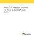 Altiris IT Analytics Solution 7.1 from Symantec User Guide