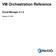 VM Orchestration Reference
