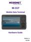M-317. Mobile Data Terminal. Hardware Guide