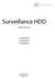 Surveillance HDD. Product Manual ST3000VX006 ST2000VX003 ST1000VX001