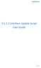 TLS 1.2 Interface Update Script User Guide