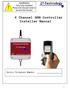 4 Channel GSM Controller Installer Manual
