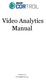 Video Analytics Manual