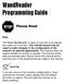 WandReader Programming Guide