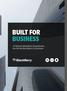 BUILT FOR BUSINESS. 10 Reasons BlackBerry Smartphones Are Still the Best Way to Do Business. Whitepaper