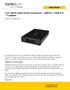 3.5 SATA Hard Drive Enclosure - esata / USB Trayless