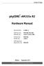 phycore -AM335x R2 Hardware Manual CB Prod. No.: PCM-953 CB PCB. No.: GPIO Expansion Edition: September 2017