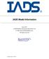 IADS Model Information. June 2013 SYMVIONICS Document SSD-IADS SYMVIONICS, Inc. All rights reserved.