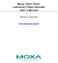 Moxa VPort D361 Industrial Video Decoder User s Manual