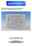OPERATING INSTRUCTIONS FOR THE SERIES 6000SP SPRINKLER ALARM SYSTEM MONITORING PANEL