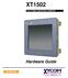 XT1502. Hardware Guide FLAT PANEL INDUSTRIAL MONITOR FLAT PANEL INDUSTRIA