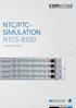 NTC/PTC- SIMULATION NTCS channel version