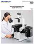INVERTED SYSTEM MICROSCOPE IX51 IX2 SERIES. Practical Convenience and Quality Performance UNIVERSAL INFINITY SYSTEM