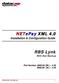 NETePay XML 4.0. RBS Lynk. Installation & Configuration Guide. With Dial Backup. Part Number: (ML) (SL) 4.30