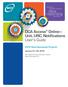 data reporting DCA Access Online Unit, URC, Notifications User s Guide 2015 Data Educational Program January 27 30, 2015 Working together toward