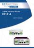 CDMA Industrial Router. CR10 v2 USER S MANUAL