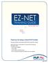 EZ-NET TRAINING GUIDE. Thank you for being a Valued PUP Provider.
