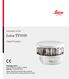 Leica TP1020. Tissue Processor. Instructions for Use