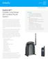 DuraFon-SIP TM Durable, Long-Range SIP Cordless Phone System
