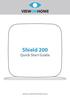 Shield 200 Quick Start Guide