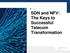 SDN and NFV: The Keys to Successful Telecom Transformation