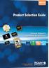 Product Selection Guide