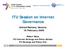 ITU Session on Internet Governance