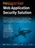 Security Solution. Web Application