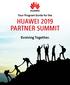 HUAWEI 2019 PARTNER SUMMIT
