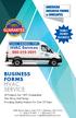 BUSINESS FORMS HVAC SERVICE. HVAC Services FAMILY OWNED BUSINESS