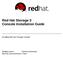 Red Hat Storage 3 Console Installation Guide