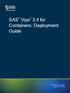 SAS Viya 3.4 for Containers: Deployment Guide