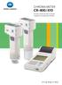 CHROMA METER CR-400/410. Portable Colorimeter with unmatched ruggedness and application flexibility