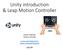 Unity introduction & Leap Motion Controller