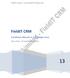FieldIT Limited   FieldIT CRM. Installation Manual v1.2.i1 (Single User)