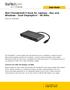 Mini Thunderbolt 3 Dock for Laptops - Mac and Windows - Dual DisplayPort - 4K 60Hz