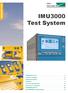 IMU3000 Test System. Immunity Tests